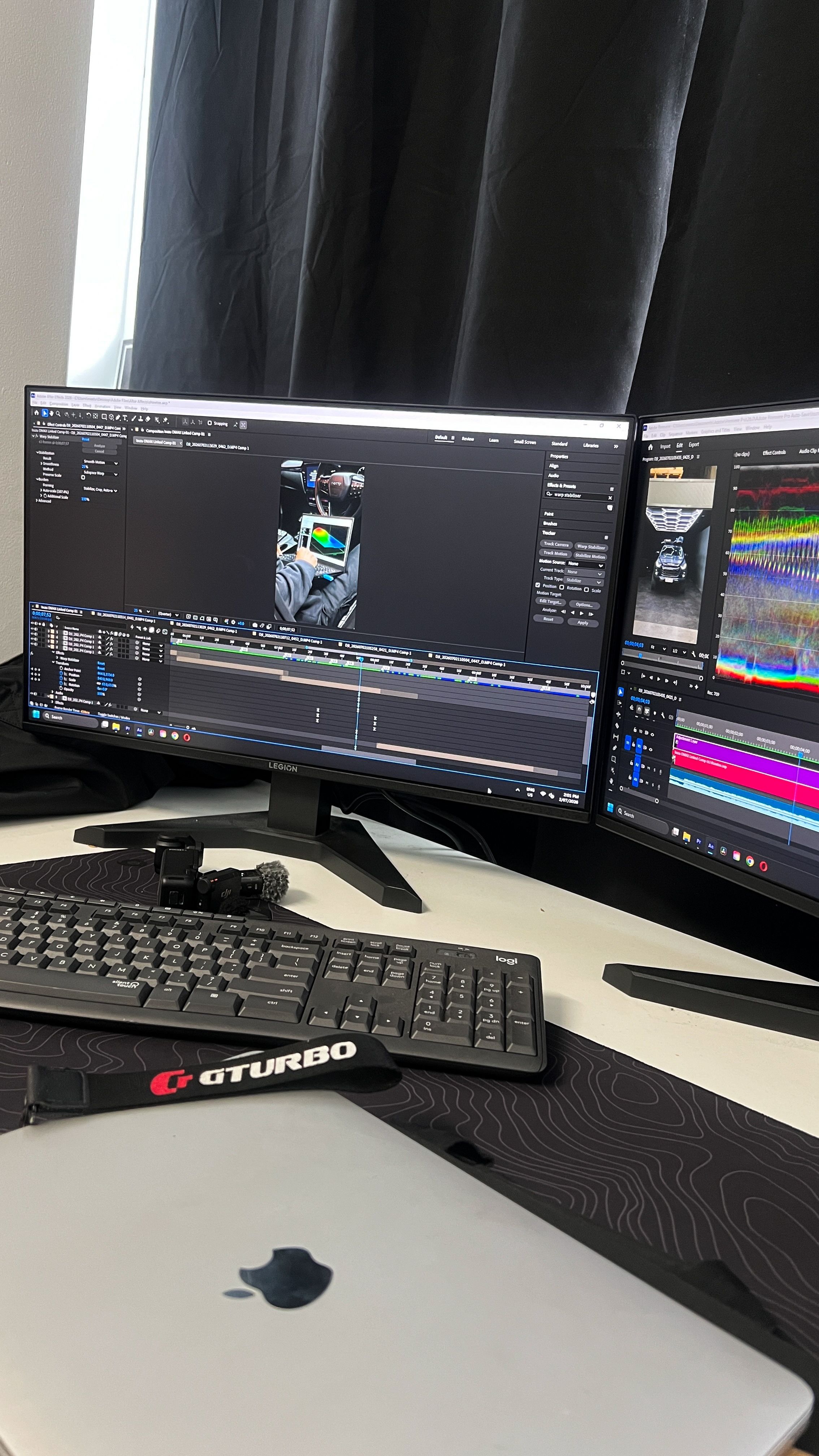 Editing client footage in After Effects and Premiere Pro